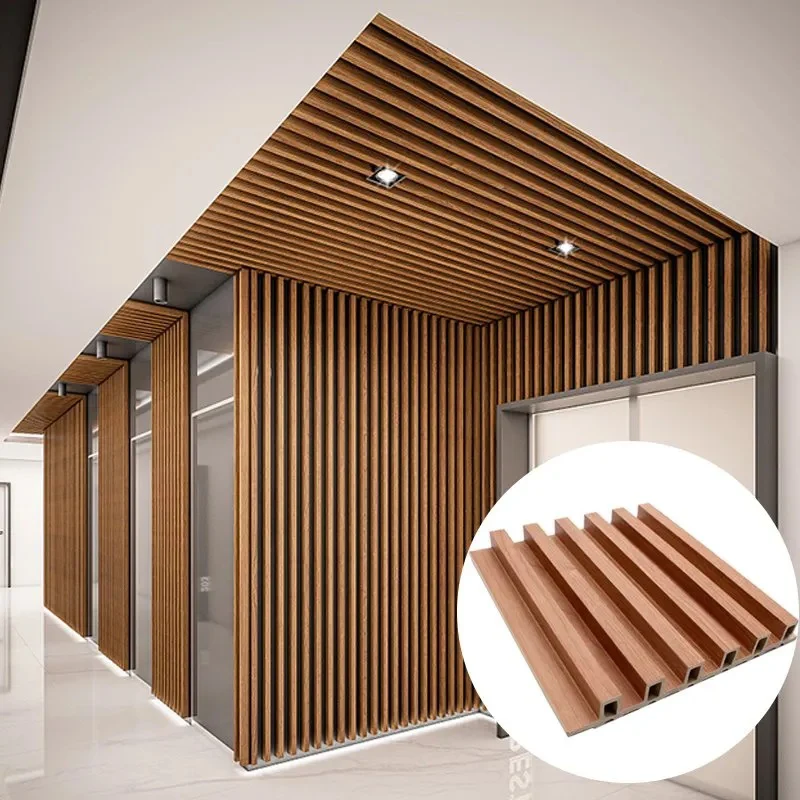 Trækorn WPC væg riflet panel